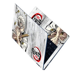 Demon Slayer Sanemi Hashira Arc Laptop Skin - View 2