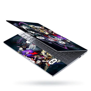 Demon Slayer Upper Rank Demon Vortex Laptop Skin - View 3