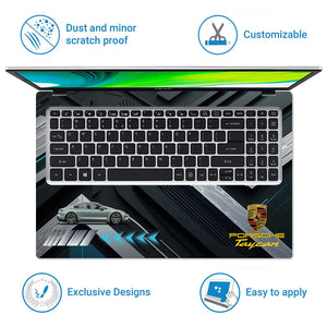 Universal Laptop Skin - Porsche Taycan Turbo