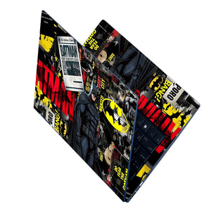 Laptop Skin - Bold Comic Batman Noir Style Artwork