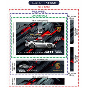 Universal Laptop Skin - Porsche 911 GT3 Turbo 50 Years