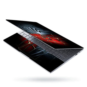 Universal Laptop Skin - Black Spider Red Black