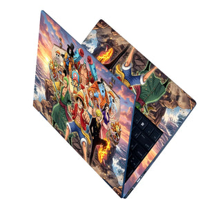 Laptop Skin - Vibrant Anime Pirate Crew Ocean Adventure