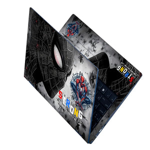 Laptop Skin - Dynamic Comic Spider-man Black Energy