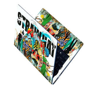 Laptop Skin - Vibrant Manga Adventure Colorful Characters
