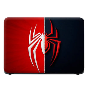 Universal Laptop Skin - Spider-Man Logo Red Black