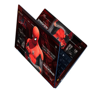 Universal Laptop Skin - Red Black Spider-Man Power Quote