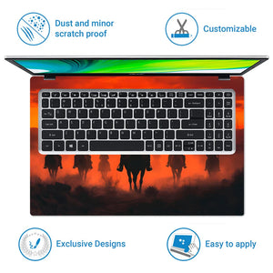 Universal Laptop Skin - Red Dead Redemption Evening Background