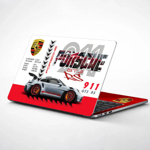 Universal Laptop Skin - Porsche GT3 RS Racing Red