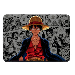 Laptop Skin - Anime Pirate Hero in Bold Colors