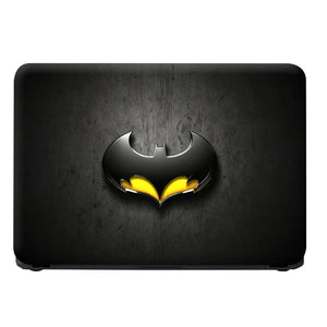Universal Laptop Skin - Batman Logo Yellow