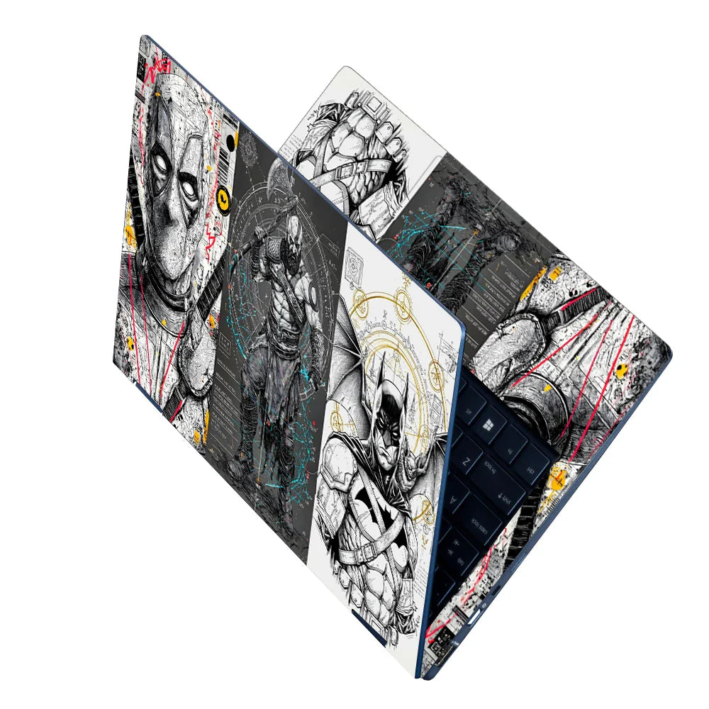 Universal Laptop Skin - Deadpool Wolverine Art