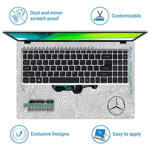 Universal Laptop Skin - Mercedes AMG G63 Teal