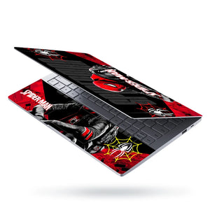 Laptop Skin - Spider-Man Dark Hoodie Superhero Comic Artwork