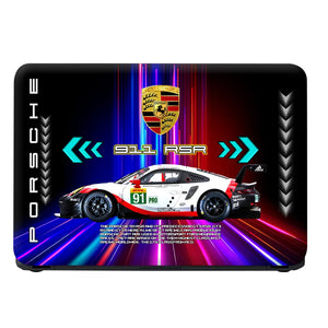 Universal Laptop Skin - Porsche Racing Street Glow