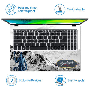 Universal Laptop Skin - Lord Shiva Divine Art