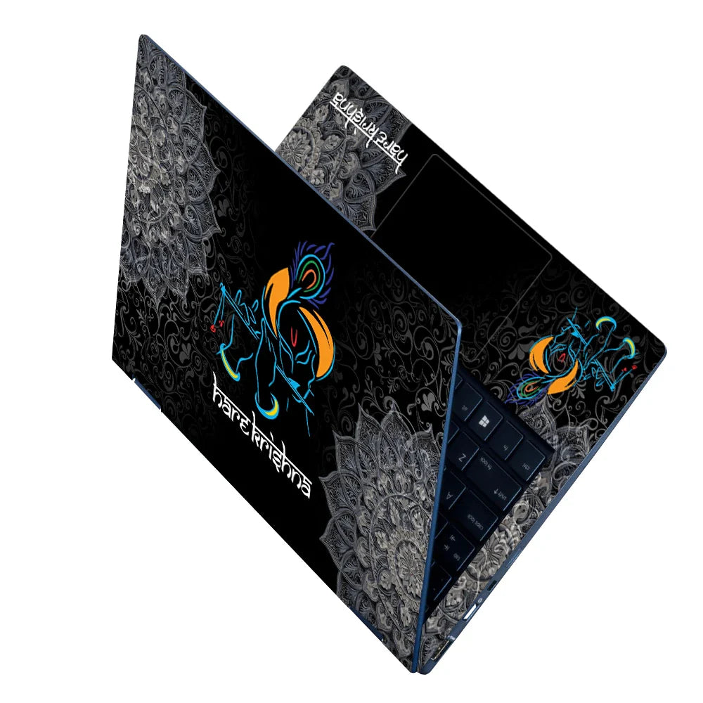 Universal Laptop Skin - Hare Krishna Divine Art