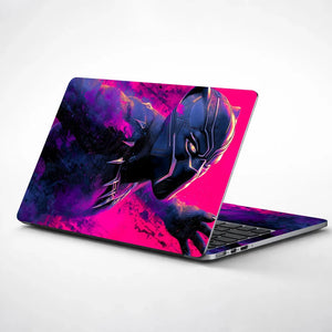 Universal Laptop Skin - Leaping Black Panther