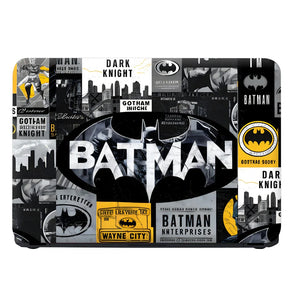 Universal Laptop Skin - Batman Collage in Yellow and Black Style