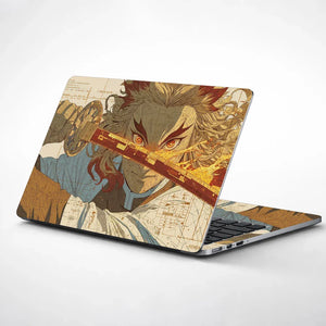 Universal Laptop Skin - Samurai Sketch