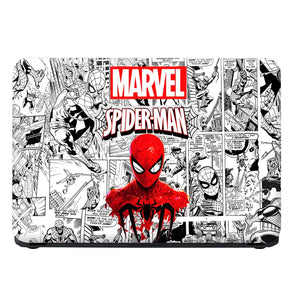 Universal Laptop Skin - Black White Marvel Comic Panels