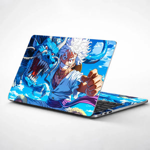 Universal Laptop Skin - Luffy Dragon Art