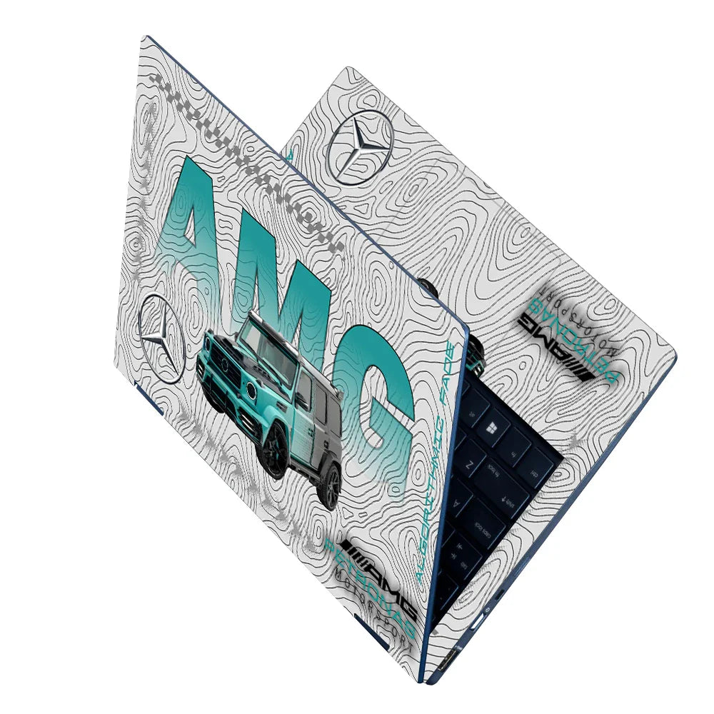 Universal Laptop Skin - Mercedes AMG G63 Teal