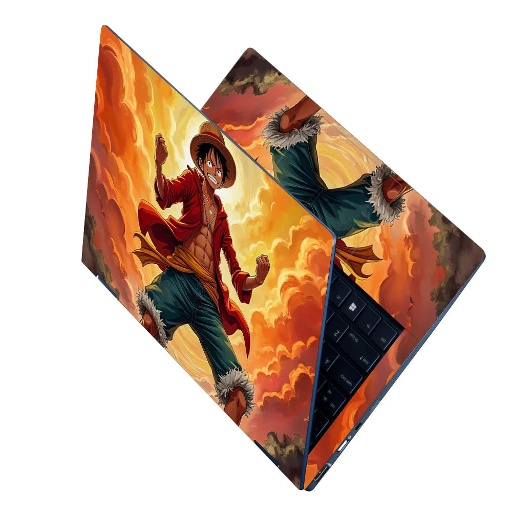Universal Laptop Skin - Luffy Action Pose
