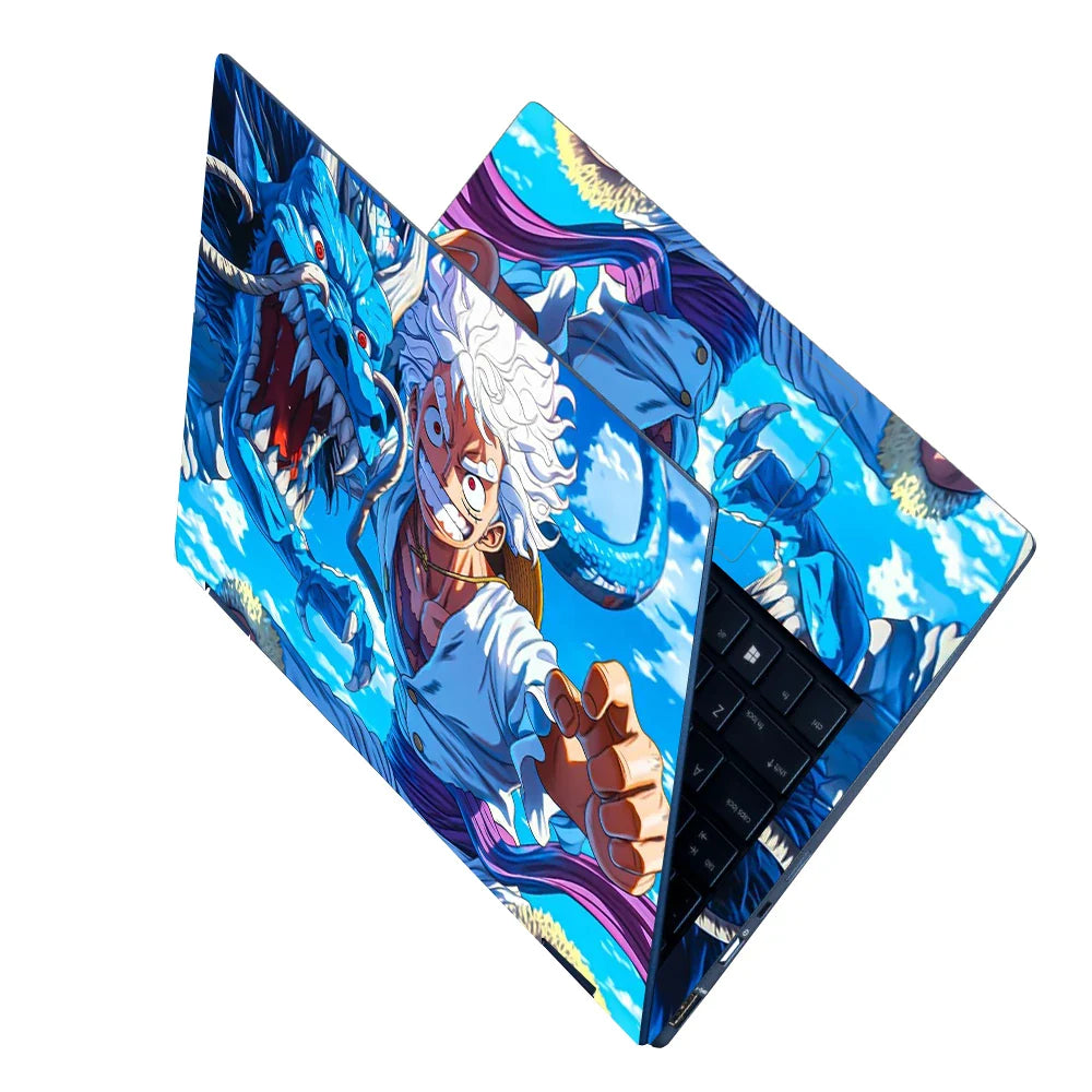 Universal Laptop Skin - Luffy Dragon Art