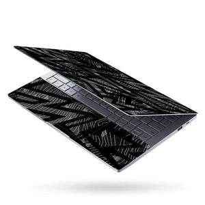 Laptop Skin - Monochromatic Abstract Lines Dynamic Movement