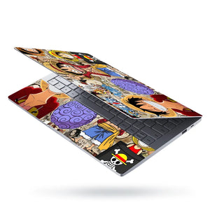 Laptop Skin - Vibrant Anime Pirate Adventure Cheerful Mood
