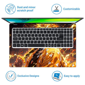 Universal Laptop Skin - Zenitsu Agatsuma