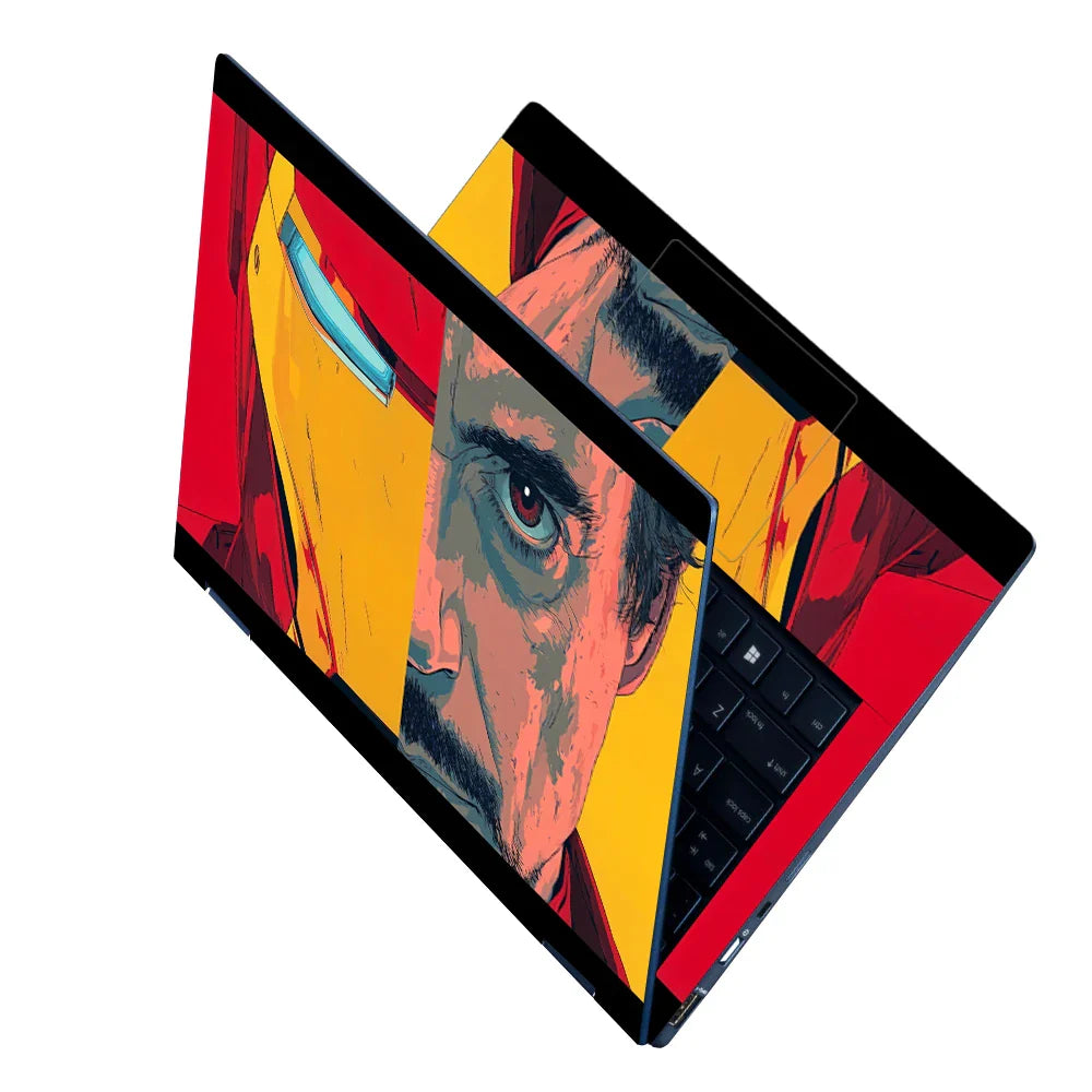 Universal Laptop Skin - Iron Man Tony Stark