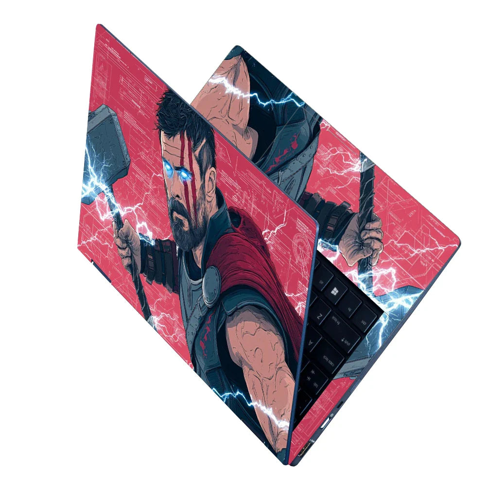Universal Laptop Skin - Thor and Mjolnir