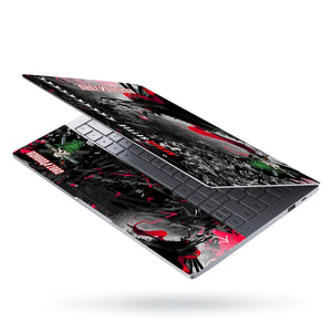 Laptop Skin - Never Settle Zoro Warrior Graffiti