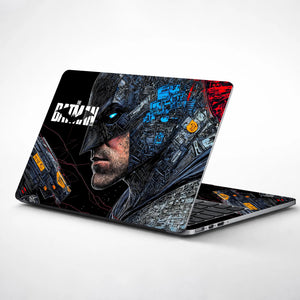 Laptop Skin - Futuristic Comic Batman Dark Mood