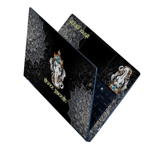 Universal Laptop Skin - Golden Ganesha Art