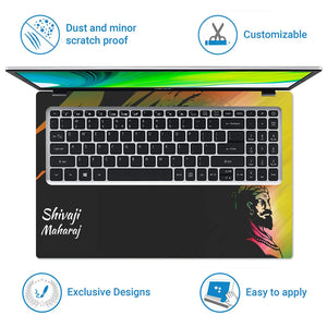 Universal Laptop Skin - Shivaji Maharaj Artwork