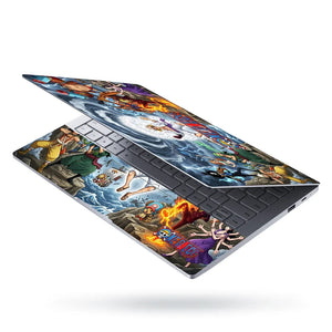 Laptop Skin - Dynamic Anime Adventure Stormy Sea