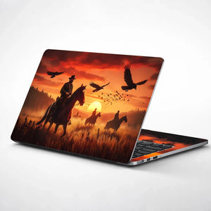 Universal Laptop Skin - Red Dead Redemption Evening Background