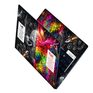 Einstein Left Right Brain Laptop Skin - View 2