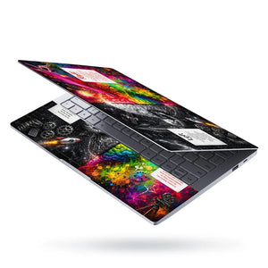 Einstein Left Right Brain Laptop Skin - View 3