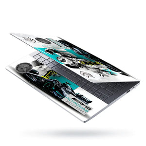 F1 AMG Race Car Laptop Skin - View 3