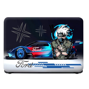 Ford GT Kakashi Anime Racing Laptop Skin - View 4