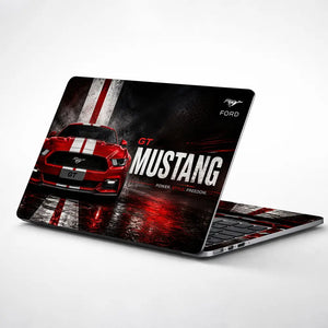 Ford Mustang GT Power Style Laptop Skin - View 1