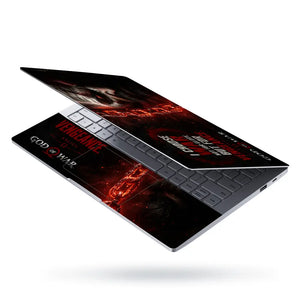 Gaming God Of War Kratos Chain Face Vengeance Laptop Skin - View 3