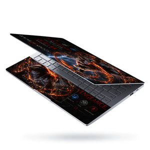 Gaming God Of War Kratos Chains Vortex Laptop Skin - View 3