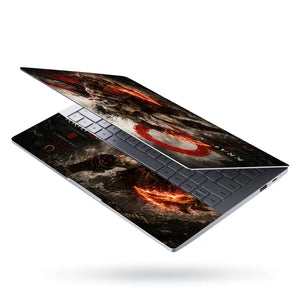 Gaming God Of War Kratos Chaos Blade Charge Laptop Skin - View 3