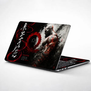 Gaming God Of War Kratos Eastern Vengeance Laptop Skin - View 1