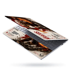 Gaming God Of War Kratos My Revenge Laptop Skin - View 3
